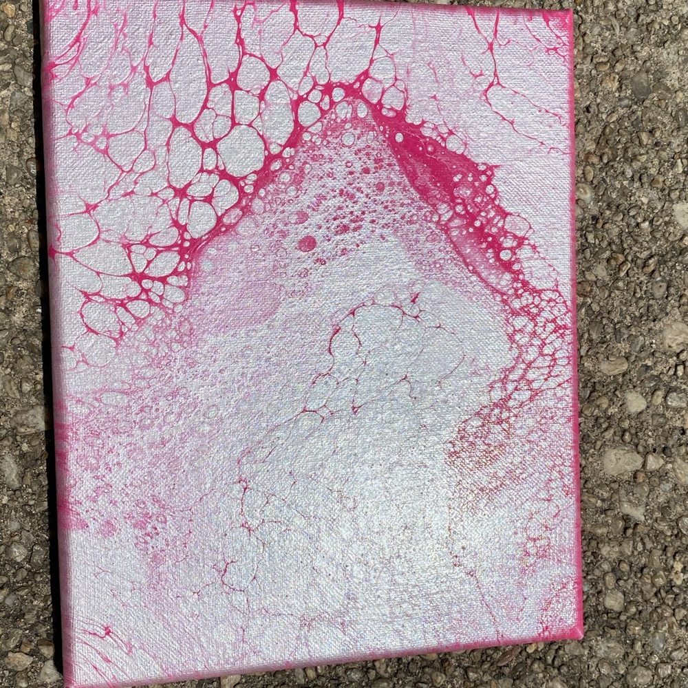 Original Fluid Art Painting - Picture 2 of 7